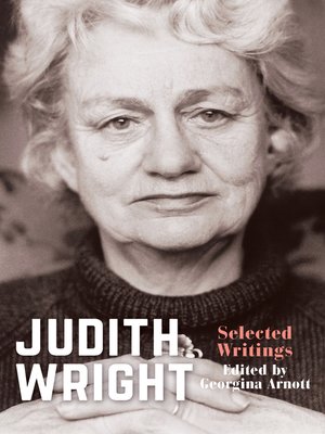cover image of Judith Wright